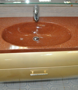 Мойка в ванную из жидкого камня Skillstone150